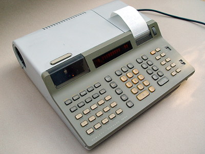 Tischrechner, 9815A, von Hewlett Packard