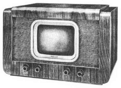 Fernseher Rembrandt aus dem SAG Sachsenwerk Radeberg, gebaut ab 1954