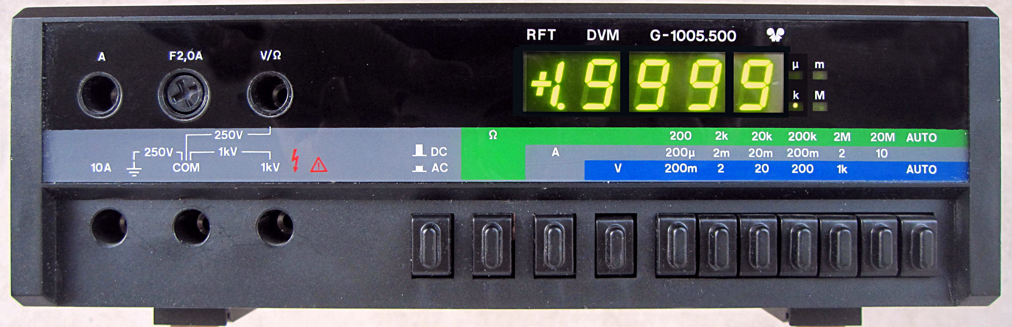 Funkwerk Erfurt / ERMIC Bildarchiv: Digitalvoltmeter bzw. Multimeter Typ G-1005.500