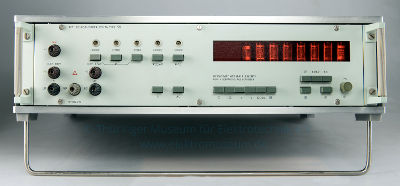 Funkwerk Erfurt Digitalvoltmeter bzw. Multimeter Typ G-1212.500 von 1976
