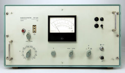 Mikrovoltmeter Typ 4011 Funkwerk Erfurt Mikrovoltmeter Typ 4011 gebaut ab 1964