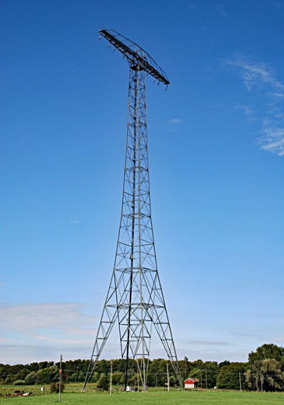 Sendemast in Grimeton in Schweden